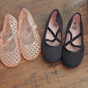 Slip on shoes with strap